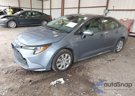2021 Toyota Corolla Le z USA, uszkodzony, nr VIN JTDEPMAE6MJ125684